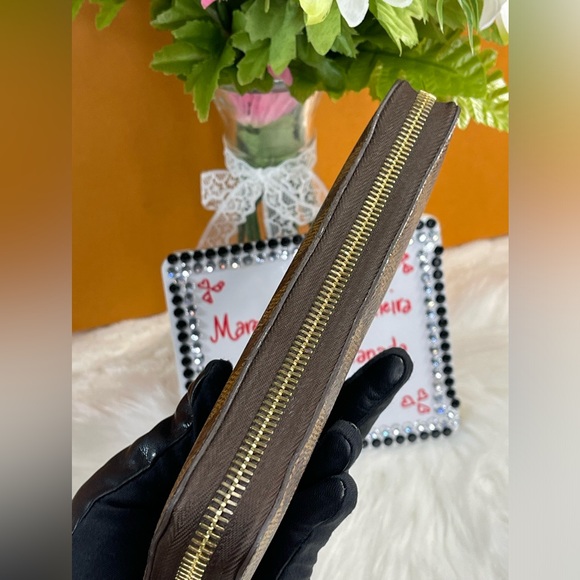 🌸Damier Ebene Zippy Zip Around Long Wallet - Picture 11 of 16